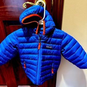 Kids size 2T Patagonia Down Reversible Hoody Jacket